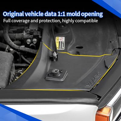 Auto Engine Cabin Cover For Toyota Land Cruiser Prado LC250 J250 2025+ Engine Protection Plate Cover Car Accessories 2pcs