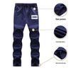 Men's Fleece-Lined Sporty Casual Two-Piece Suit for Autumn/Winter 2025