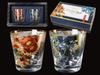 Set of 2 Whisky Glasses Van Gogh Sunflowers Irises Complete Gift Set