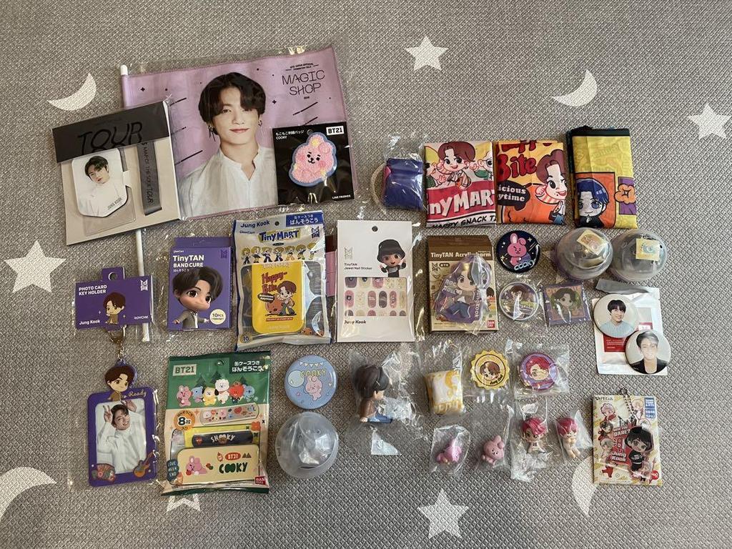 [USED] BTS BT21 TinyTAN JUNG KOOK Bulk Sale