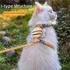 Portable Dog Leash Bee Breast Strap for Small To Medium Dogs Comfortable Back Harness Pet Supplies for Walking
