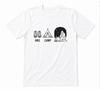 Hike Camp Bigfoot Funny Sasquatch Hiking Camping Tee White T-shirt