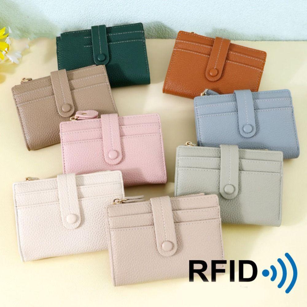 Multi-card Short Women Wallet Foldable Lady's Wallet Simple PU  Foldable  Purses  Women