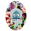 50 Stück Stickaufnäher Niedlicher Cartoon-Aufnäher mit Nähset für Jacken Hemden Hüte Hosen Dekoration