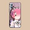 ReZero Ram Waifu Mobile Phone Case for Huawei P60 P50 P40 P30 P20 P10 P9 P8 Pro Lite Plus Colorful Printing Cover Cover Pretty