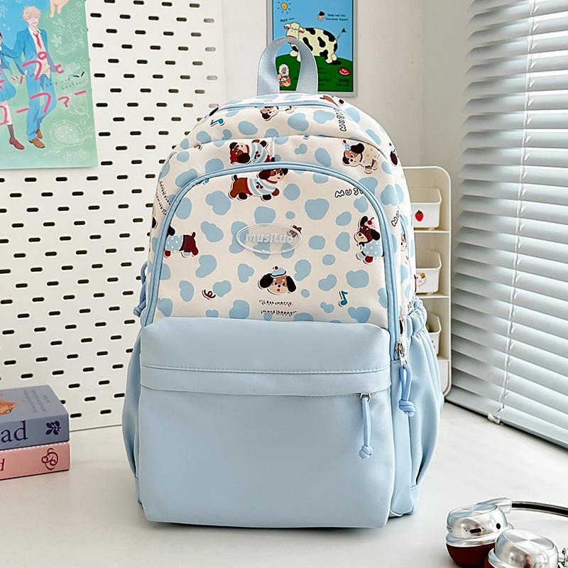 Schoolbag Japanese Girl Backpack Female Fresh and Sweet Wind Campus Student Schoolbag New Lightweight Large-capacity Commuting Backpack