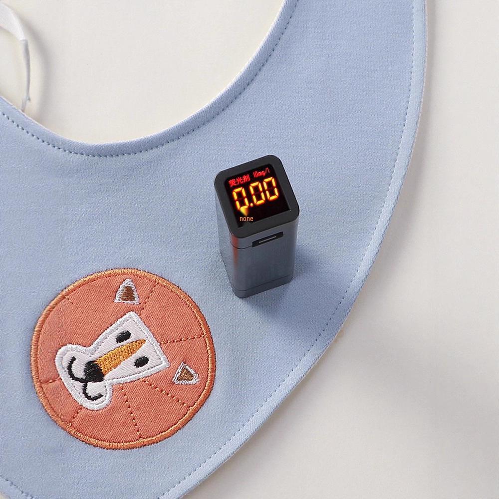 360° Rotating Waterproof Cotton Baby Bib for Ages 0-2