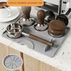 New Espresso Tamping Mat Silicone Non Slip Holder Pad Tamper Station for Home Cafe Kitchen Bar Coffee Tamp Mat Accessory Tool
