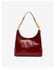 Red bag women's high-end bright leather bridal wedding armpit bag daily available messenger wedding bag