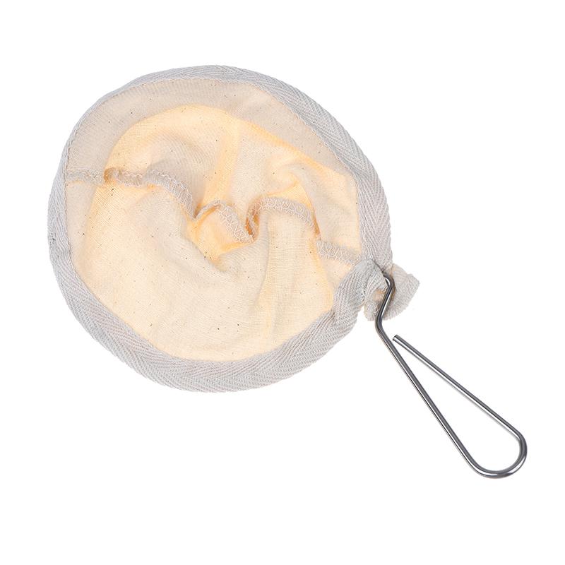 Coffee Flannel Cloth Strainer Reusable Corrosion Prevention Tea Filter Dropping Pot Mesh Basket Tools Coffee Utensils