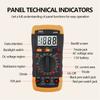 Digital Multimeter 2000 Counts Voltage Tester Volt Ohm Amp Multi-Meter Tester AC/DC Voltmeter DC Current Diode and Resistance