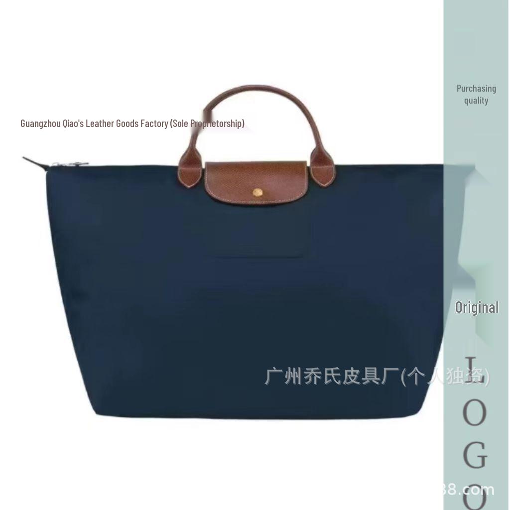 Wysokiej jakości Wodoodporna Torba Tote z Nylonu z Wkładką Smoka - Unisex Duża Pojemność Torba Podręczna na Ramię i na Krzyż