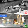 2 pcs Acrylic Countertop Tray Transparent Colorful Bathroom Vanity Tray Storage Tray  Bathroom Decor
