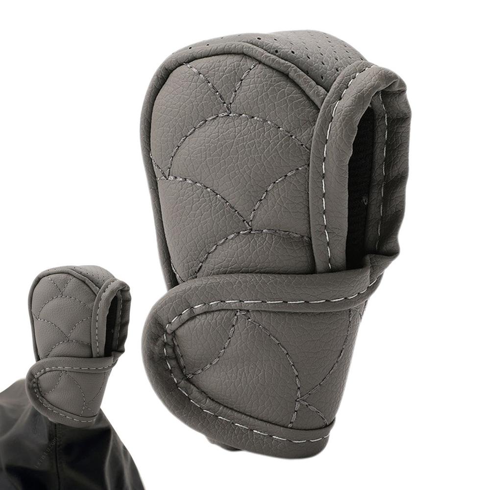 Mașină de interior accesorii auto anti-alunecare PU piele schimbător buton capac protector pentru schimbător de viteze multifuncțional