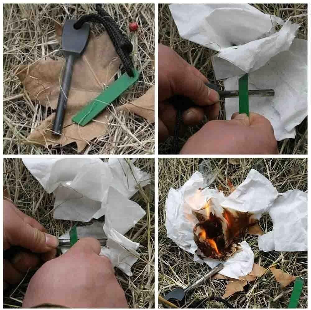 Acciarino magnesio survival accendifuoco accendifuoco