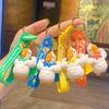 Creative Dali Goose Keychain Pendant Cute Cartoon Car Key Chain Couple Schoolbag Accessories Small Gifts