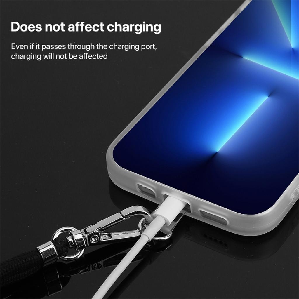 Universal Adjustable Phone Lanyard Strap Mobile Phone Hanging Rope Neck Straps Anti-lost Lanyards Cell Phone Accessories
