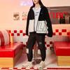Li Ning Sports Fashion Collection Velvet feel Coat Unisex Black AFDR910-1