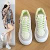 Platform bread shoes female cute design new niche student sports little white shoes board shoes casual shoes