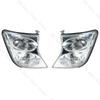 Car Front Bumper Headlight Side Marker Corner Turn Signal Light Lamp No Bulb For Nissan Patrol Y61 2001 2002 2003 2004