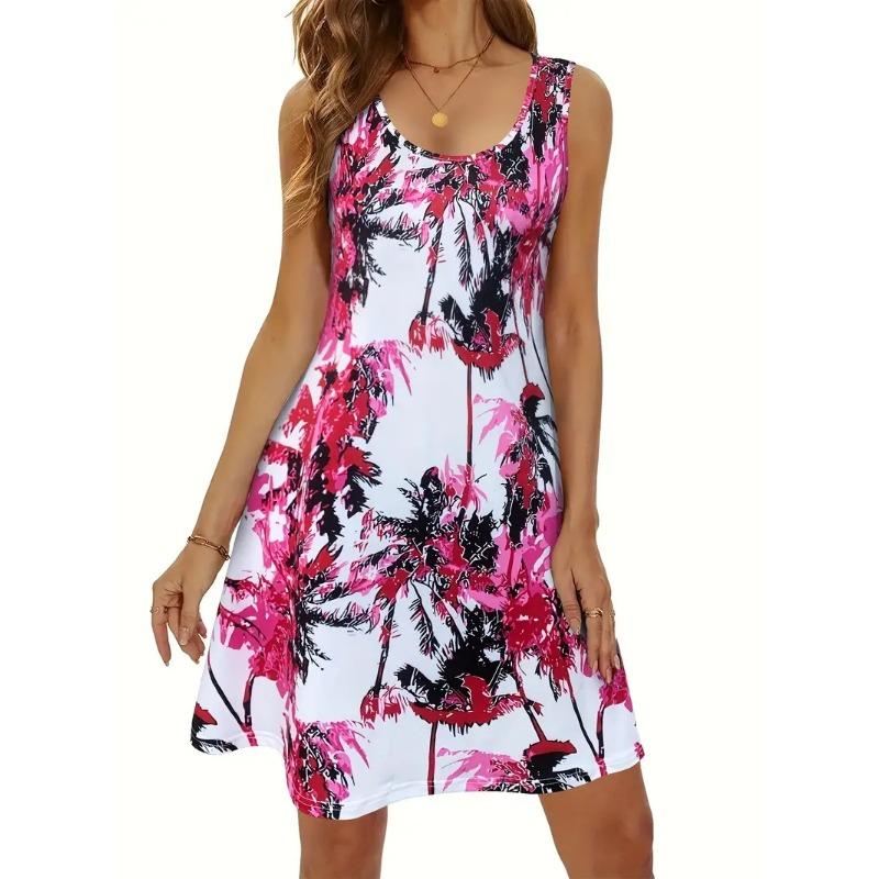Abito sleeveless bohémien elegante casual europeo e americano per primavera ed estate