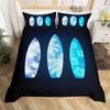 Surf Duvet Cover for Kids Teens Quilt Cover Queen King Size Lightweight Down Room Decor 2 Pillowcases 1 Duvet Cover No Comforter