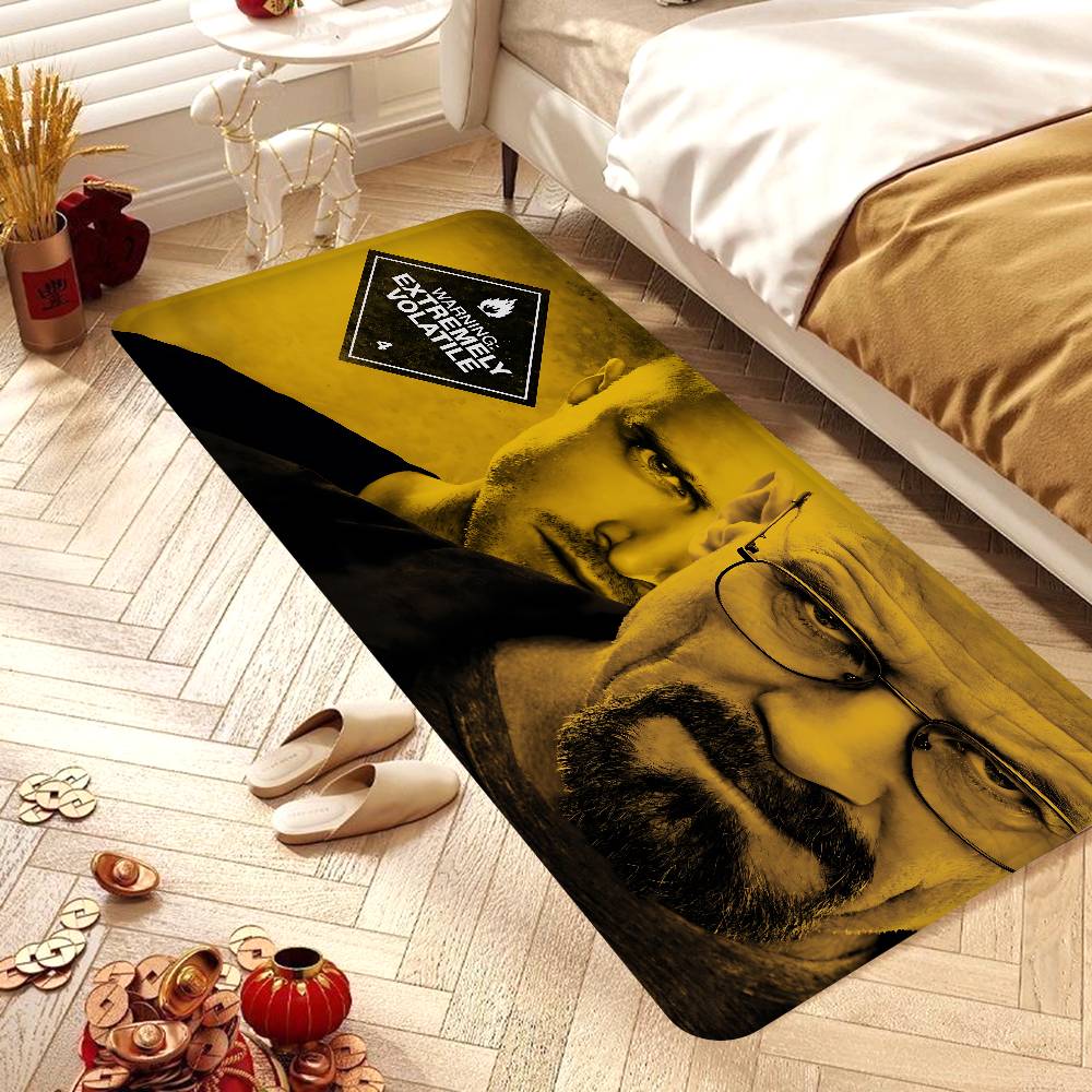 TV Series B-Breaking B-Bad Hallway Carpet Retro Multiple Choice Living Room Kitchen Rug Non-Slip Welcome Rug