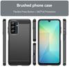 For Samsung A26 Case Cover Samsung Galaxy A26 Capas Carbon Fiber Shockproof Phone Back Bumper Soft TPU Fundas Samsung A26 A 26