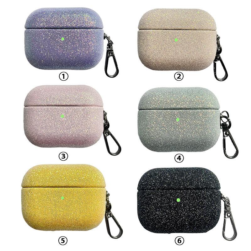 Glitter Sequin Earphone Cover for AirPods 1 /3 Generation Full Bag with Buckle Iphone Earphone Case Pro2