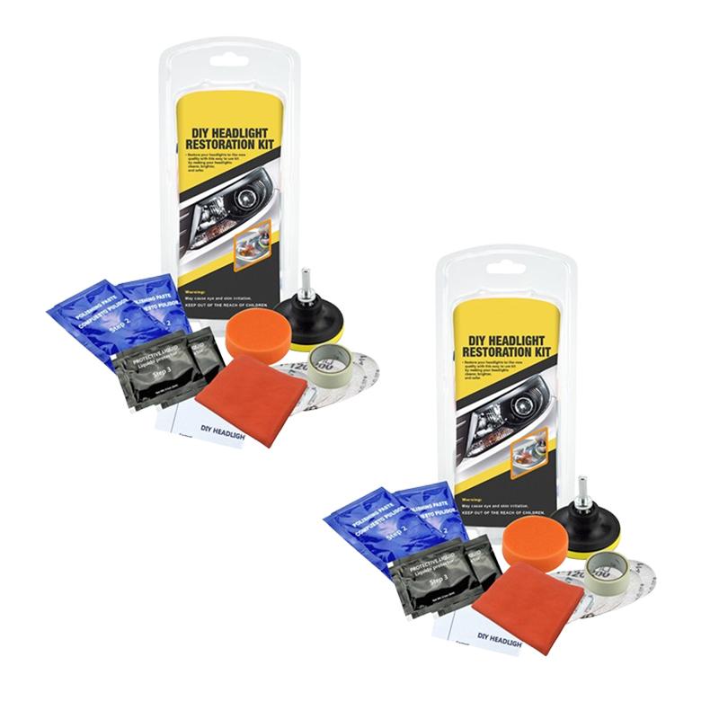 Xiaomi Car Headlight Restoration Kit Refurbish Car Headlight Yellowing Repair Brightener Headlamp Scratch Repair Liquid Lens Polisher