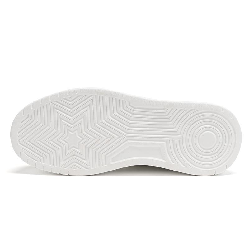 Warrior Classic Versatile Height Increasing Lightweight Waterproof Low Top Skate Shoes Men Sneaker White WXY-J691C02