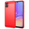 For Samsung Galaxy A05 4G Case Anti-Scratch Cover TPU Carbon Fiber Texture Phone Shell