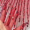 Embroidery Lace Frontal Rhinestone Applique Women's Clothing Apparel  Wedding Party Performance