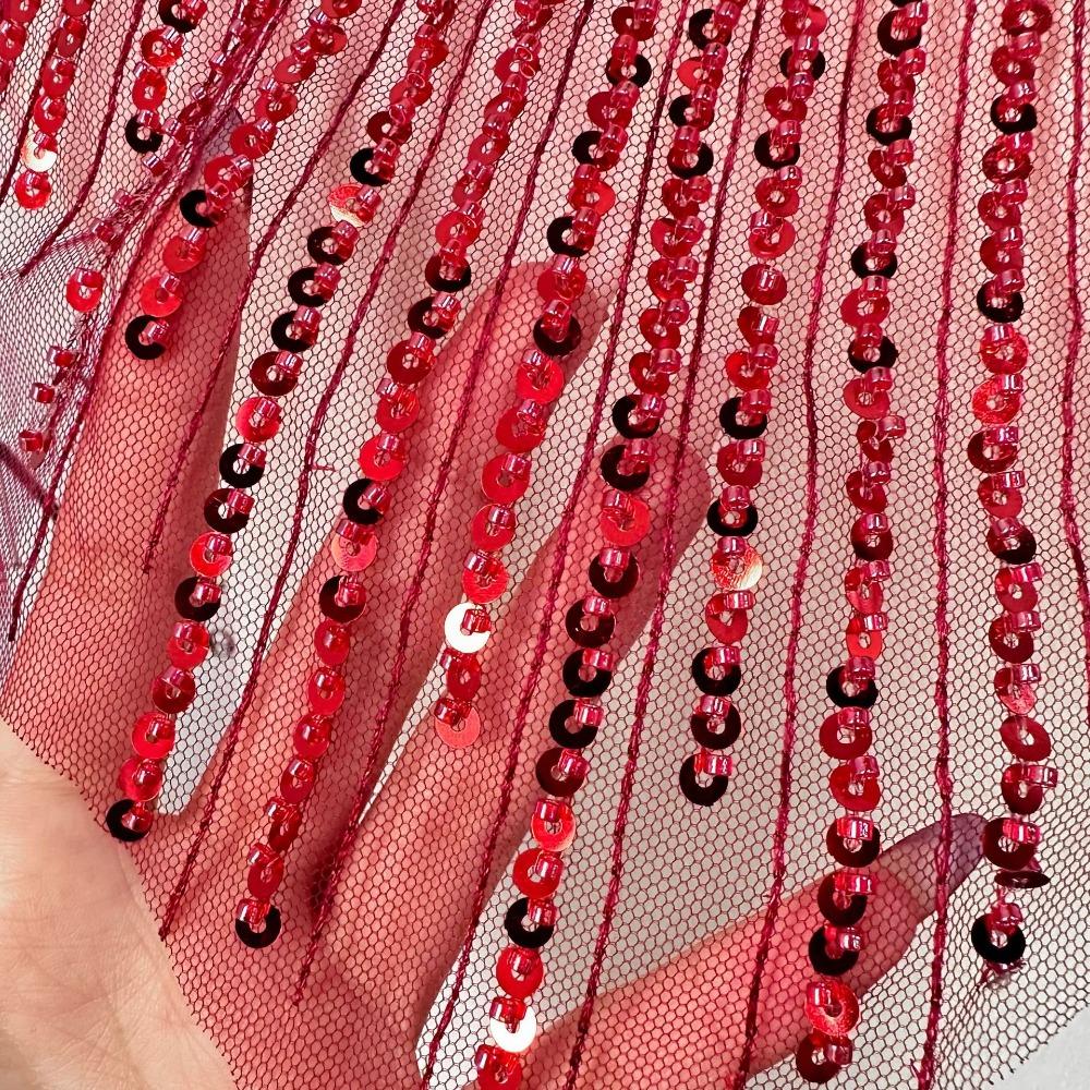 Embroidery Lace Frontal Rhinestone Applique Women's Clothing Apparel Wedding Party Performance