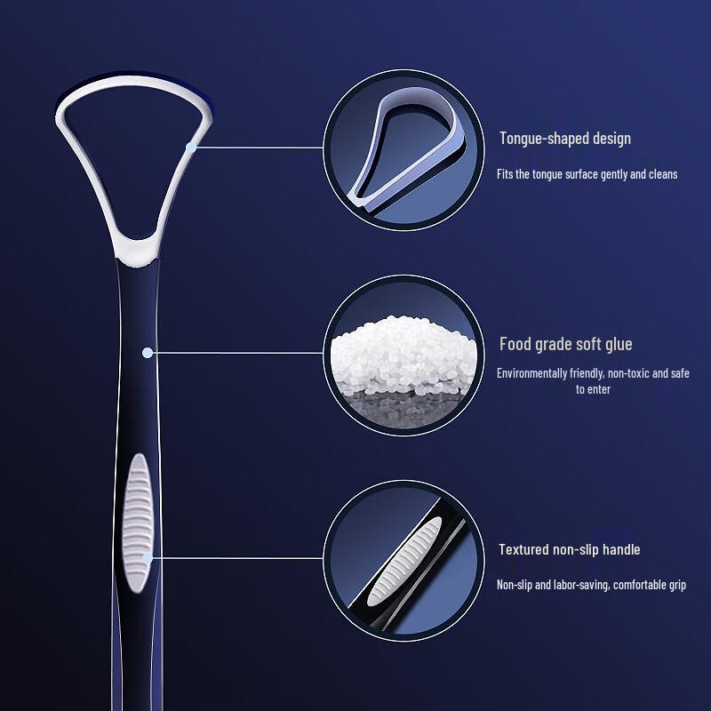 Haouchi Liangpin Tongue Scraper for Adults & Kids