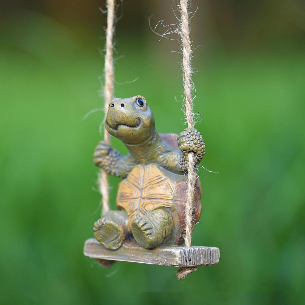 Turtle Swing Garden Yard Decoration