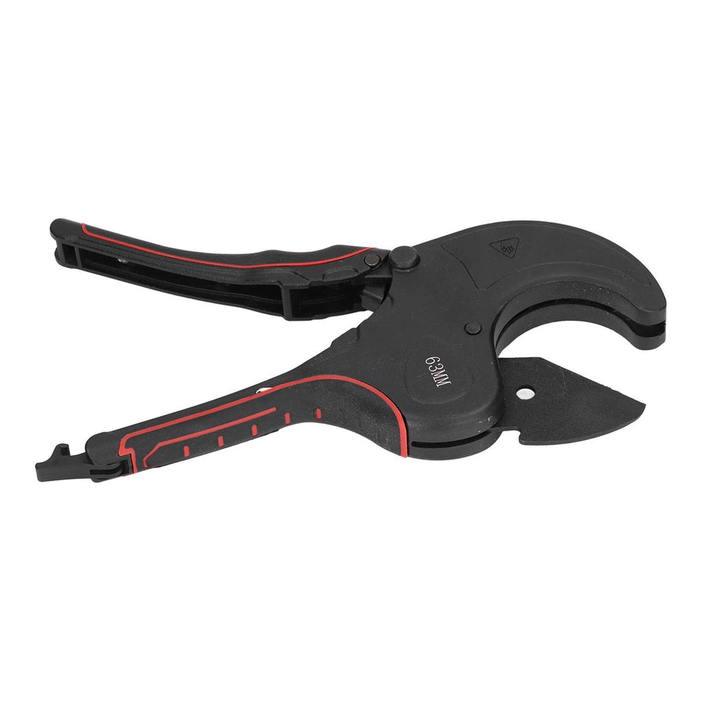 PVC Pipe Cutter Ratchet Action Self Locking Replaceable Blade Tubing Scissors for CPVC PEX Rubber