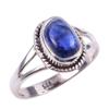 Natural Kyanite Gemstone Handmade 925 Solid Sterling Silver Ring Size 6 B5Q04