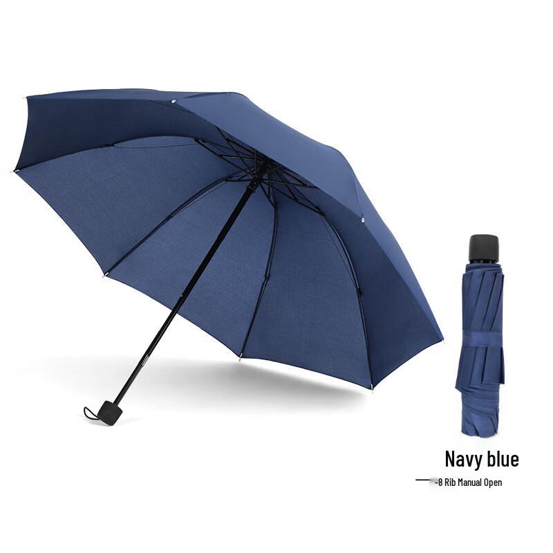 Nanqiao Fully Automatic Reverse Black Coated Umbrella