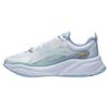 Li Ning Weiche rutschfeste abriebfeste niedrige Freizeitschuhe Damen Weiß Blau AGLT052-4