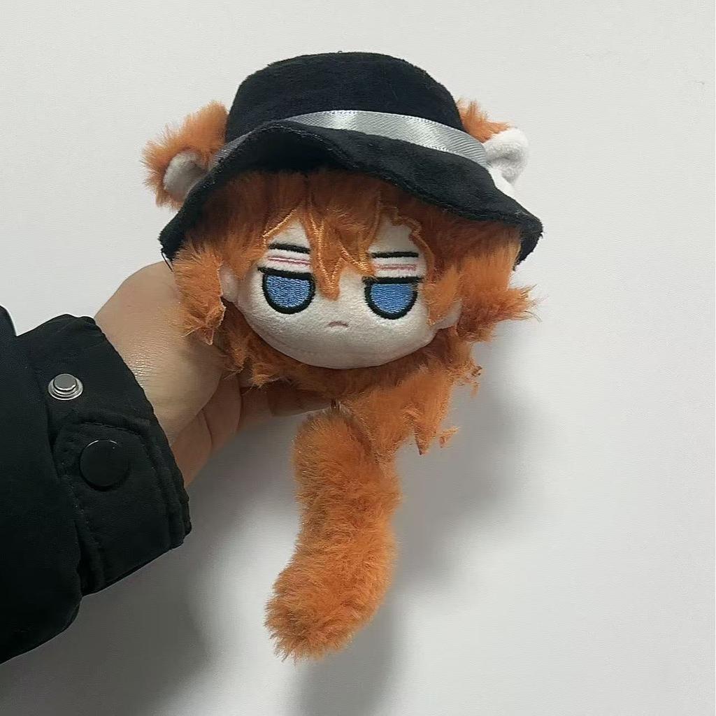 Bungo Stray Dogs Gogol Pluche Pop 10cm Osamu Dazai Nakahara Chuya Schattig Zacht Knuffel Hanger Voor Anime Fans