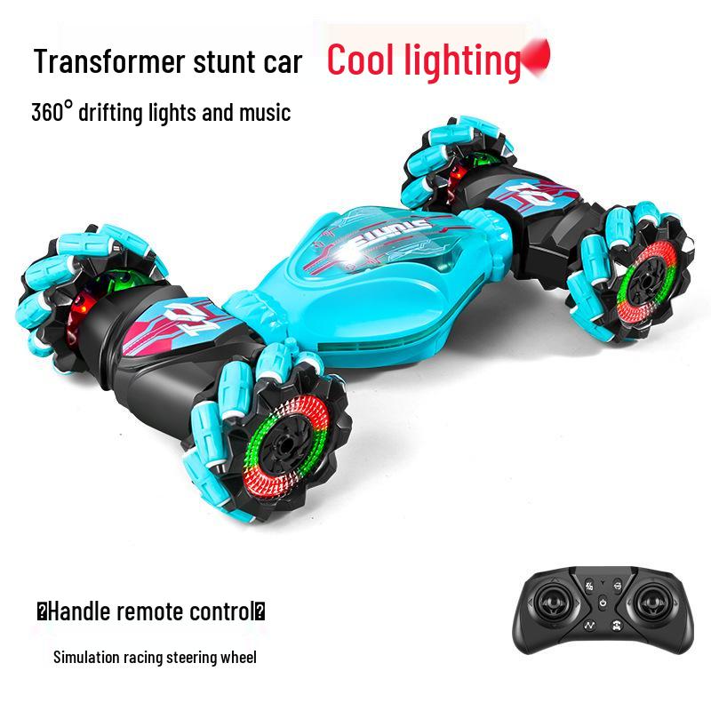 Neues RC-Geländewagen-Stuntauto: Gestensteuerung, 4WD-Klettern, Verdrehen, Driften, Verformung, Lichter