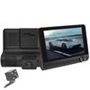 Three Lenses Car Driving Tachograph Front Rear Inside 24H Parking Recorder  Dash Cam