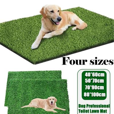 Grass Mat Dog Pee Pad Ultimate Washable Dog Grass Mat Reusable Odor-Control for Pet Training Easy-Clean Pee Pad Non-Slip Backing