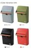 Seto Craft Mailbox Blue Key Mail 25 x Wall-Mounted (GALVA) Gray, Lock, Slot 4.5 cm, SI-3942-BG