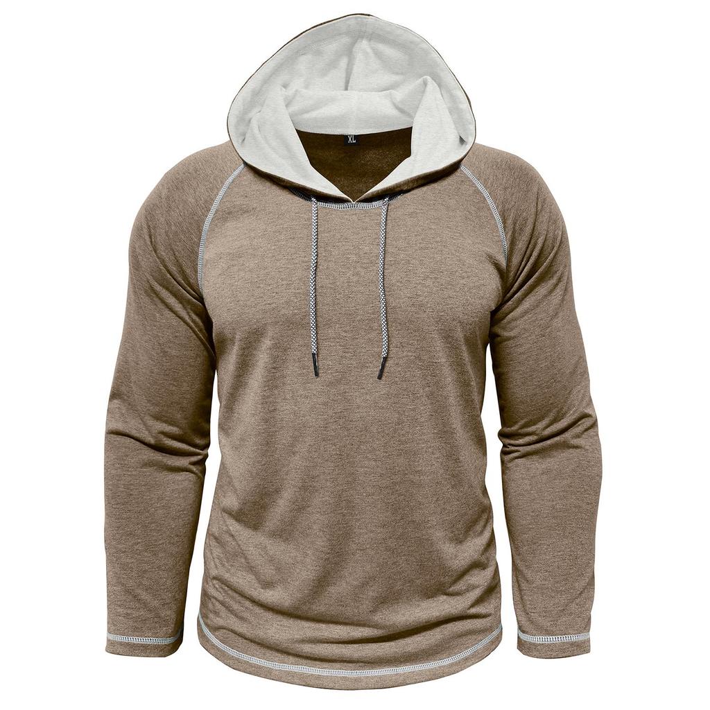 Men’s Hoodies Long Sleeves Shirts Autumn Spring Casual Tops Sportswear Sweatshirt Vintage Classic T Shirt