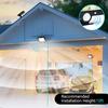 120COB Solar Street Lights 3 Modes Outdoor Solar Garden Lamp with Motion Sensor Waterproof Solar LED Wall Lamp for Patio Garage