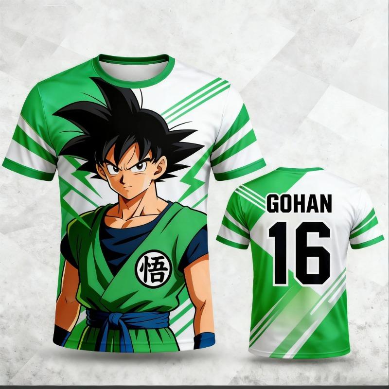 2026 Summer Dragon Ball Retro Fitness T-shirt Men s Oversized XXS