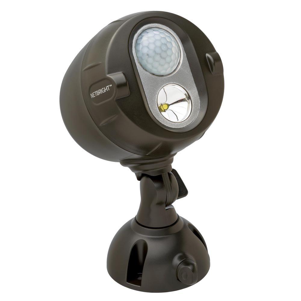 

MR BEAMS NETBRIGHT LED Motion Sensor Light Set of 2 Brown interlocking type that can connect up to 50 MBN352 [Wireless pieces/Battery operated] коричневий