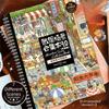 Waterproof Scene Sticker Book Opaque Stickers Cartoon Scene Sticker DIY Sticker Toy  Home Decor